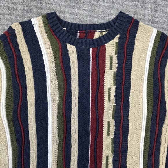 Hollister Sweater Shirt Bundle Mens Small Medium Knit Striped Textured Pullover - Picture 9 of 16